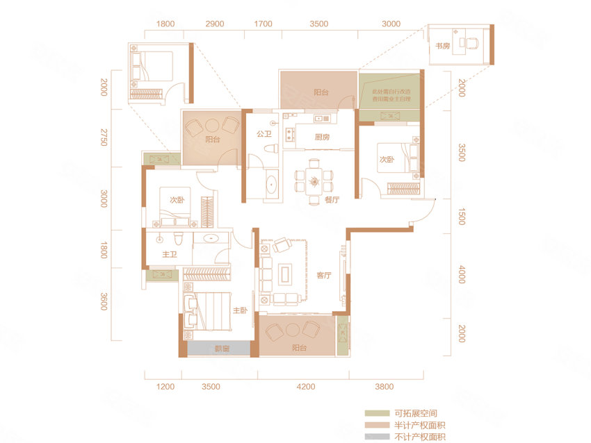 资兴市御景铭城禾府26栋五房
