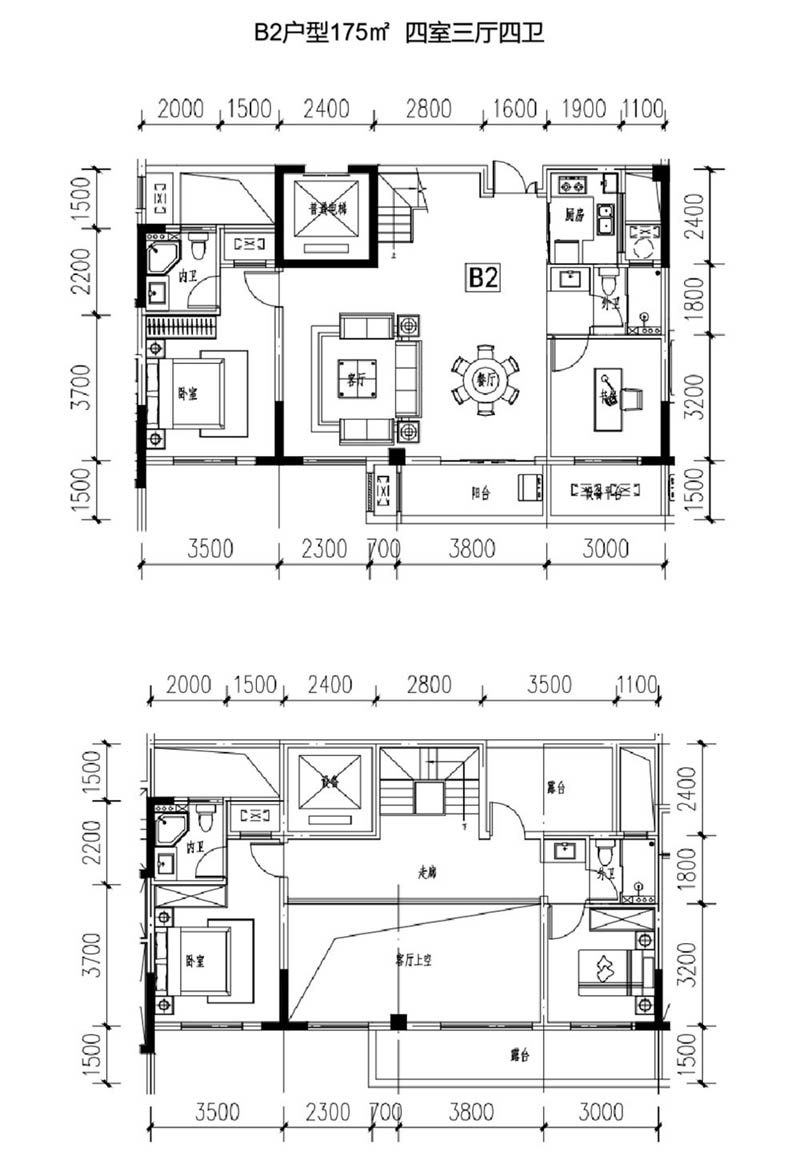 永兴县财富公馆B2户型