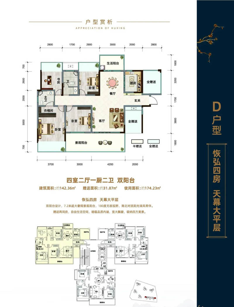 永兴县君悦龙山D户型