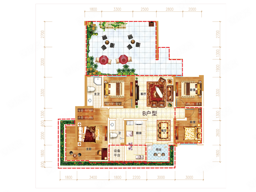 宜章县天邦宜章城四代住宅户型