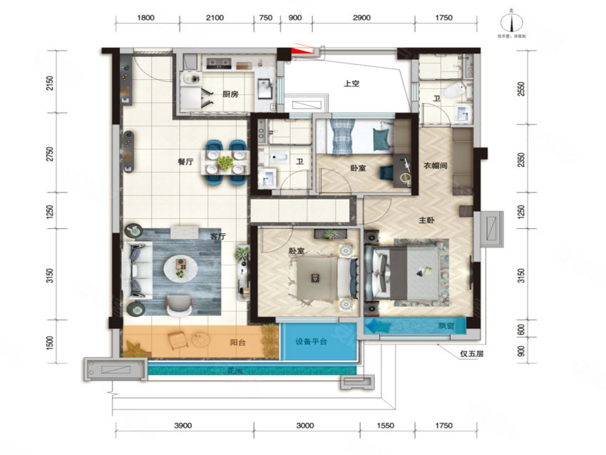 永兴县碧桂园永兴府天钻户型