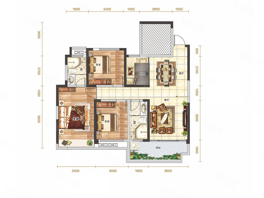 宜章县天邦宜章城F户型