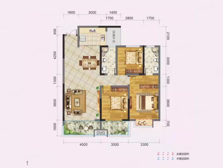 桂东县汇达豪庭G5户型