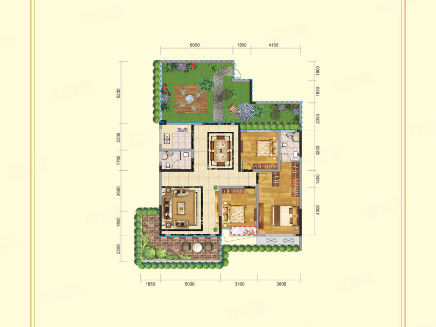 桂东县汇达豪庭B2户型
