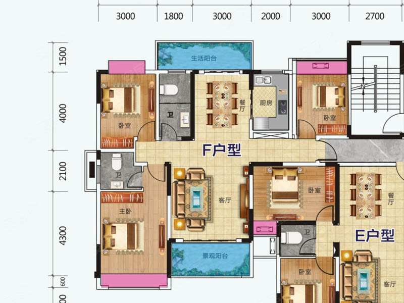 临武县龙山书居7栋三房