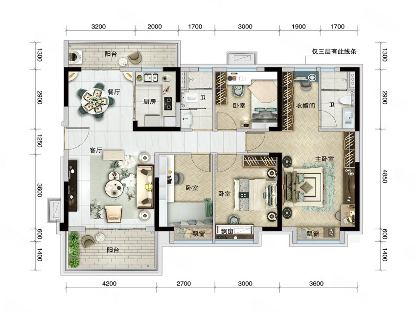 临武县碧桂园Y1户型