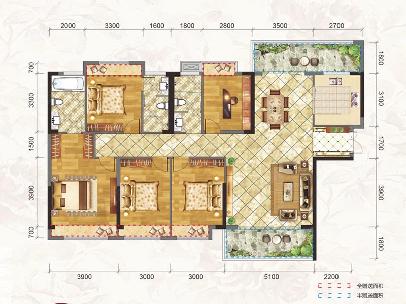 桂阳县新东方锦绣庄园G户型