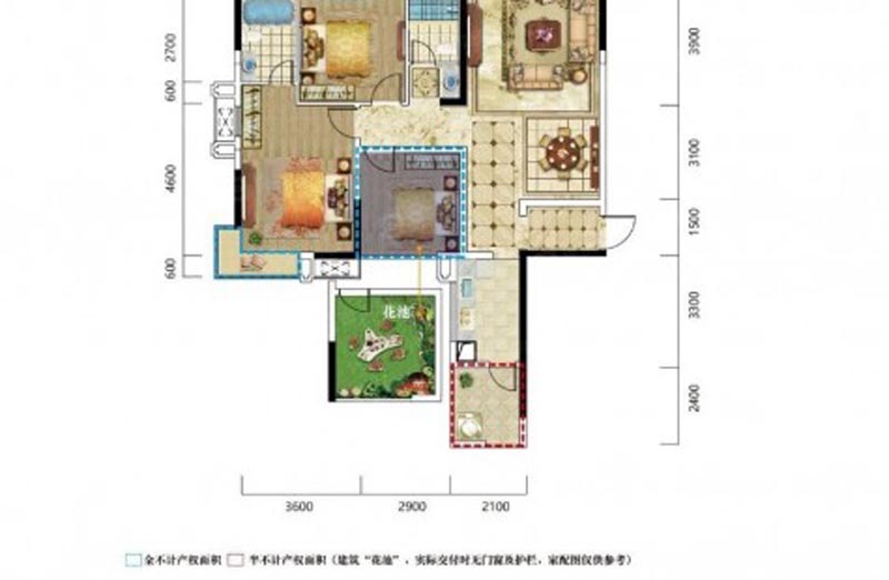 苏仙区明大公园九里J户型