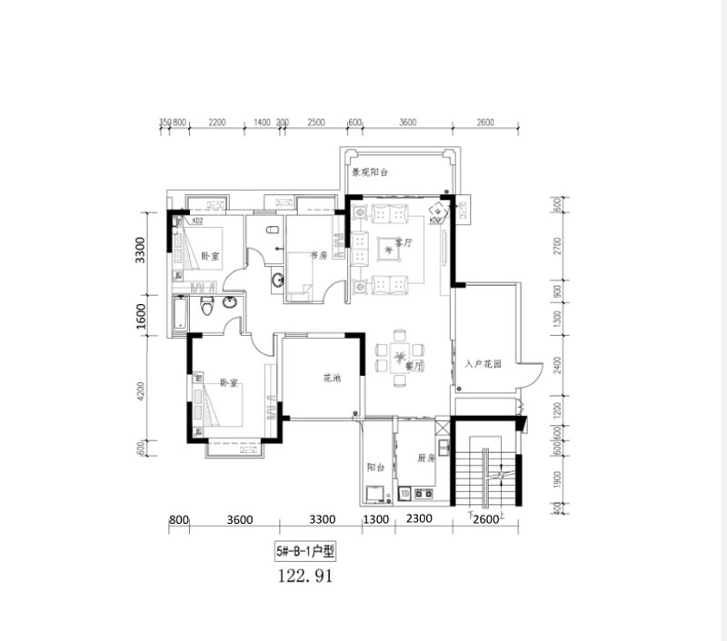 苏仙区明大公园九里A户型