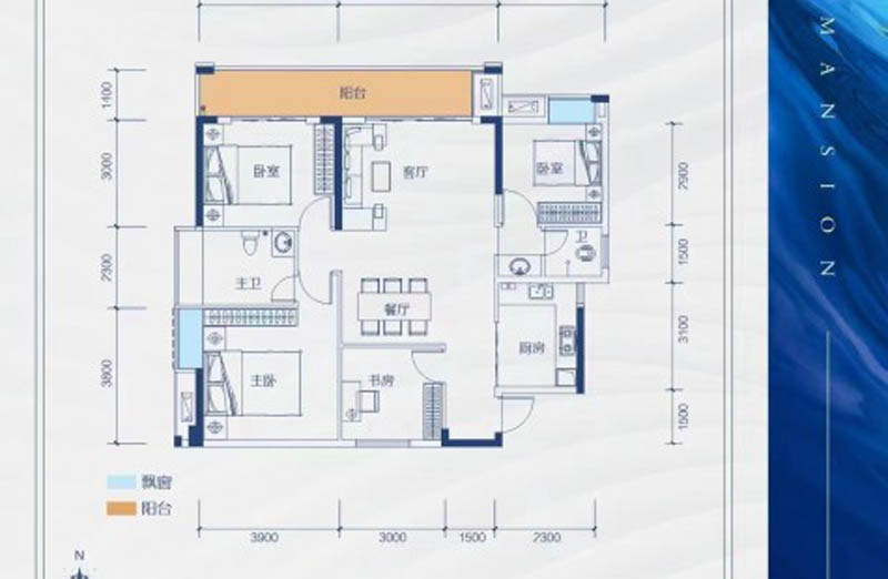 北湖区德惠公馆A1户型