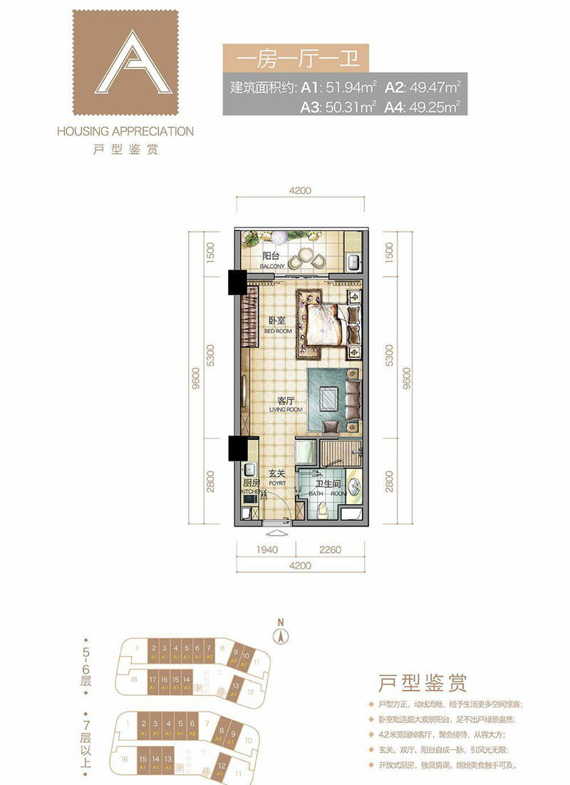 北湖区奥特莱斯A户型