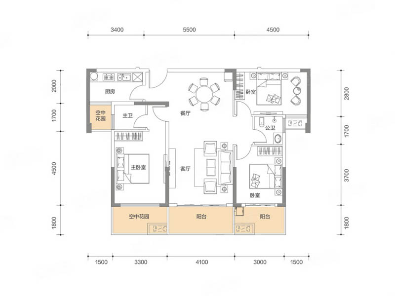 临武县珑悦文兴府D1户型