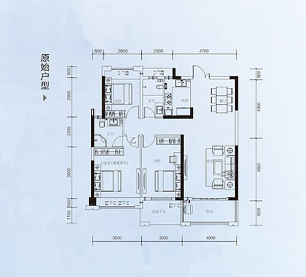醴陵市壹号公馆G户型