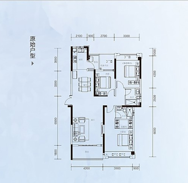 醴陵市壹号公馆H户型