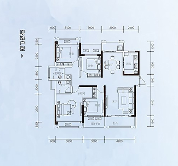 醴陵市壹号公馆D户型