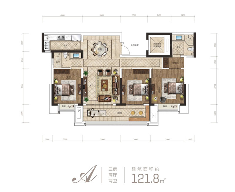 株洲市阅天下A户型