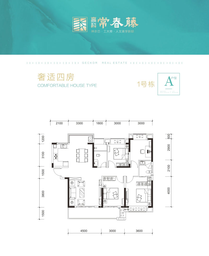 株洲市高科常春藤A户型