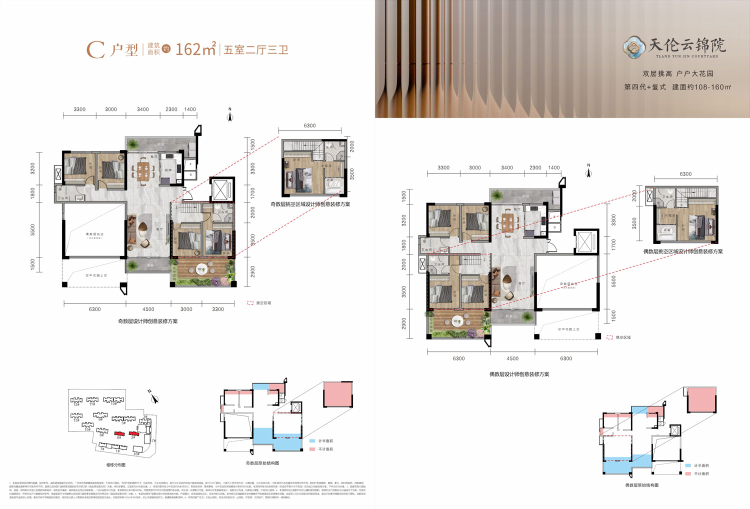 岳阳楼区天伦云锦院C户型