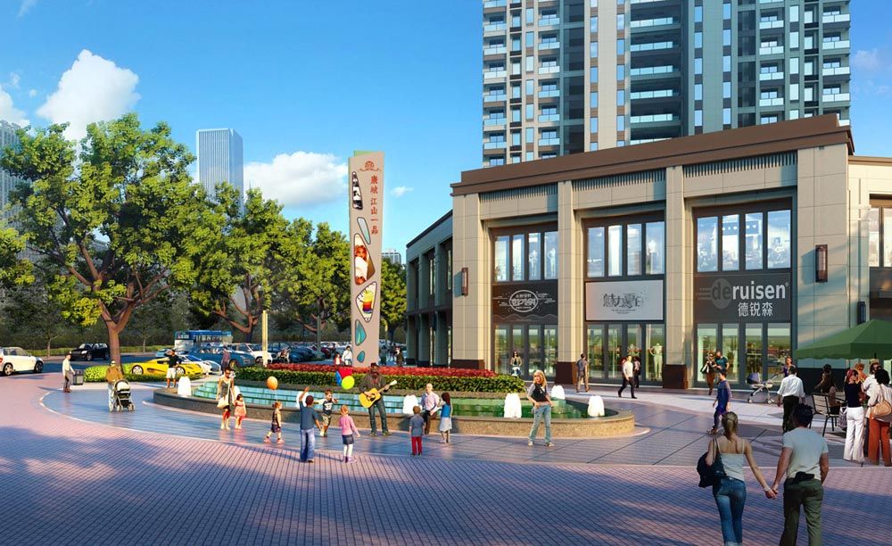 汉寿县康城江山一品配套图