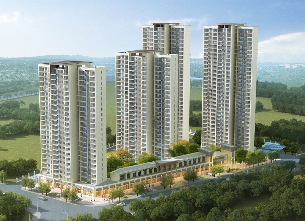 汉寿县金色晓岛实景图