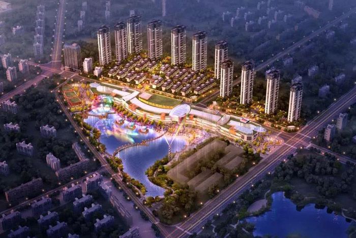 汉寿县公园世家实景图