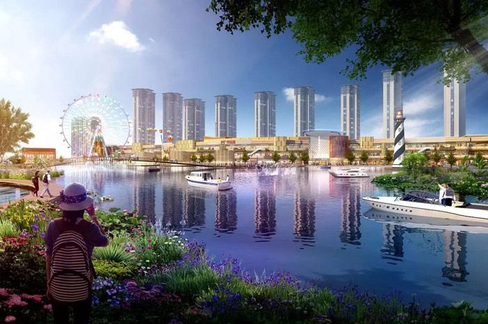 汉寿县公园世家效果图