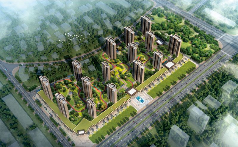 汉寿县诚信华府实景图