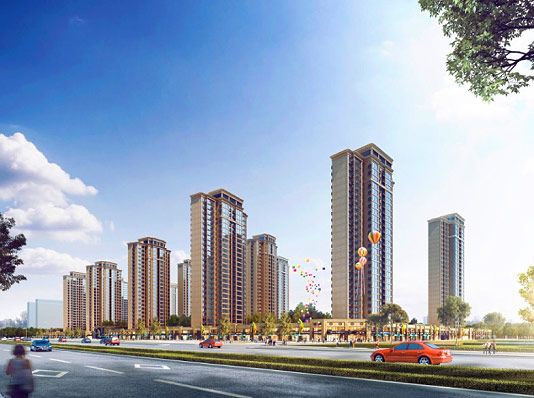 汉寿县诚信华府效果图