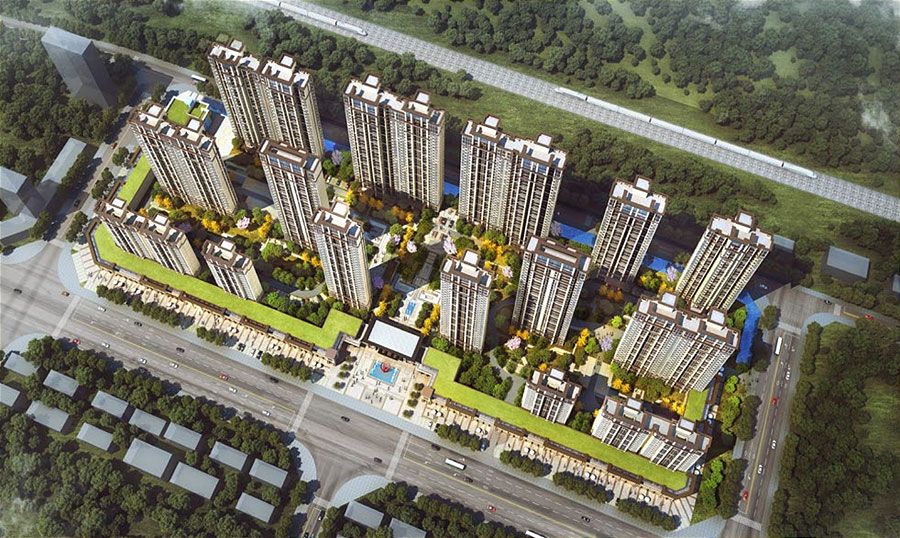 石门县中伟国际公馆效果图