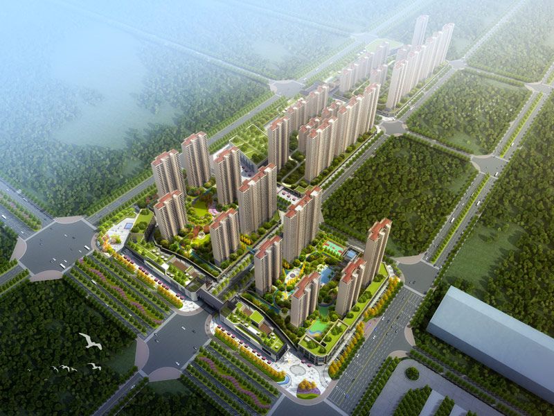 石门县三金世纪城效果图