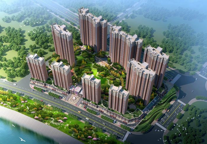 石门县澧阳春秋实景图