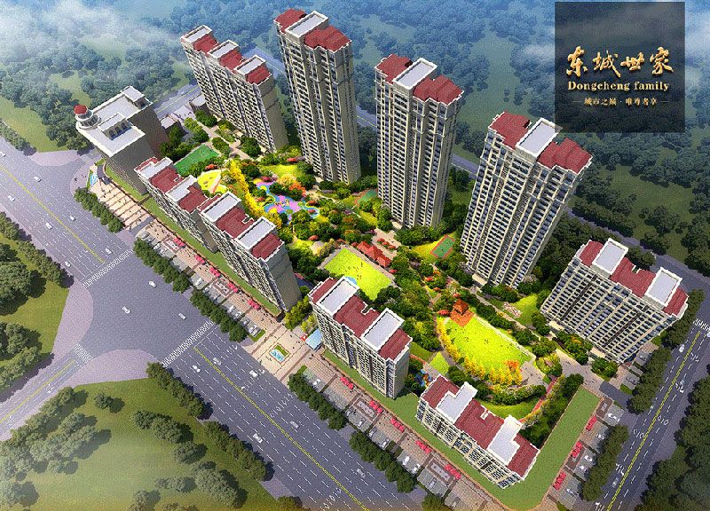 石门县东城世家实景图