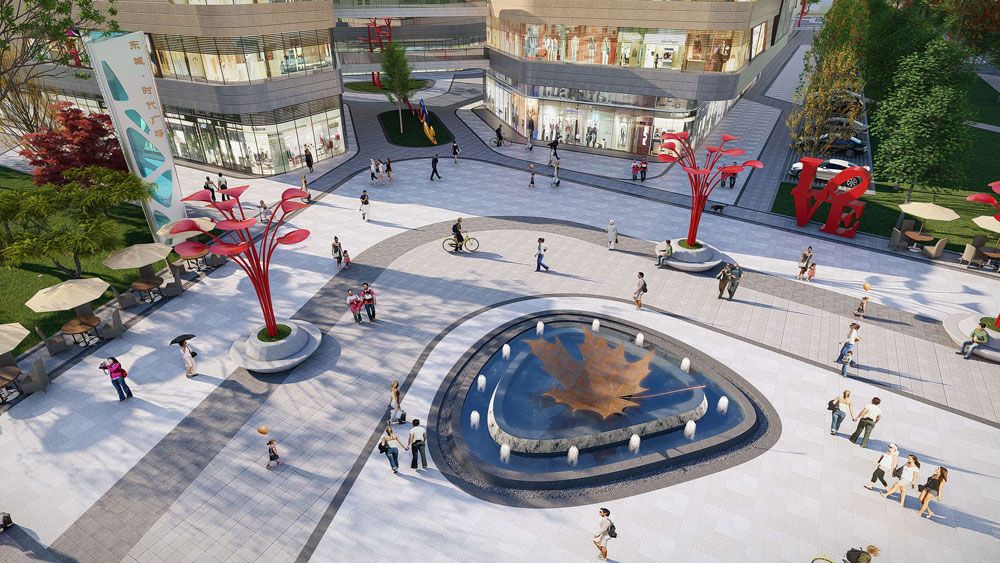 石门县东城时代广场样板间