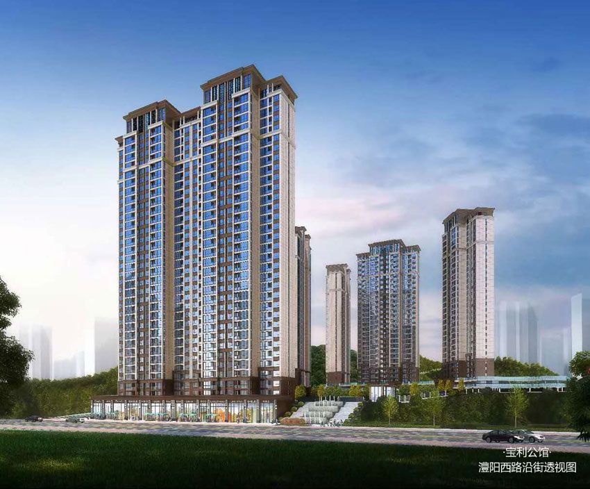 石门县宝利公馆效果图