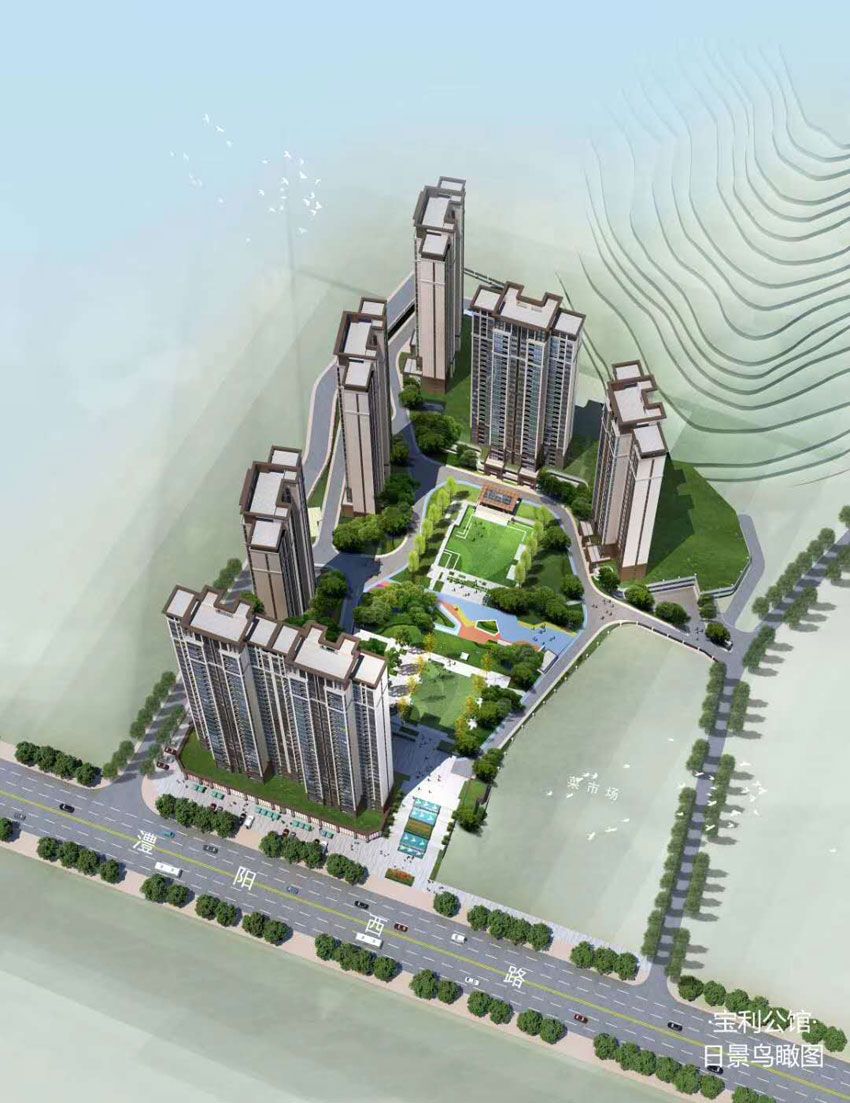 石门县宝利公馆区位图