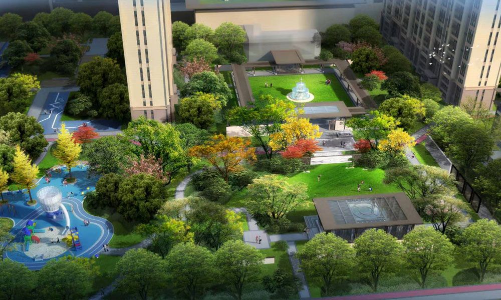 安乡县紫金城配套图