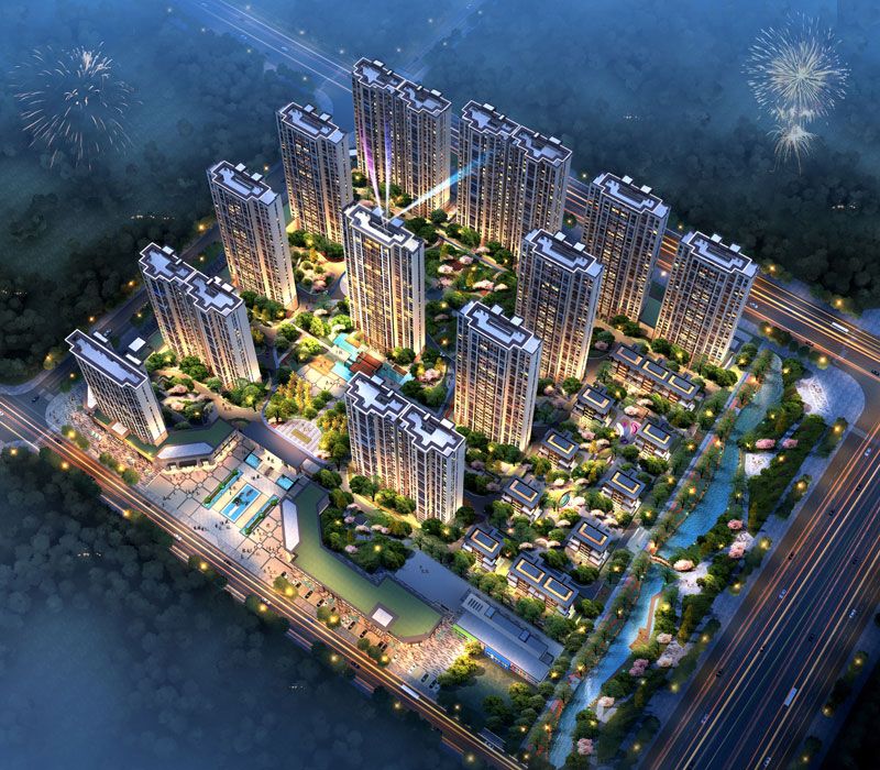 安乡县状元华府效果图