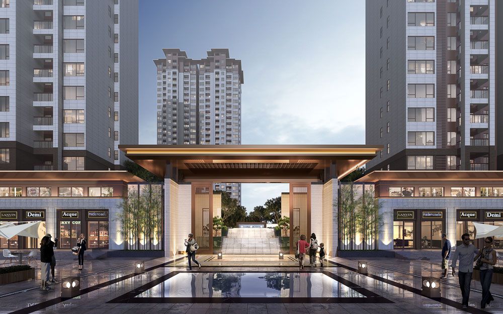 安乡县乡邻璟苑效果图