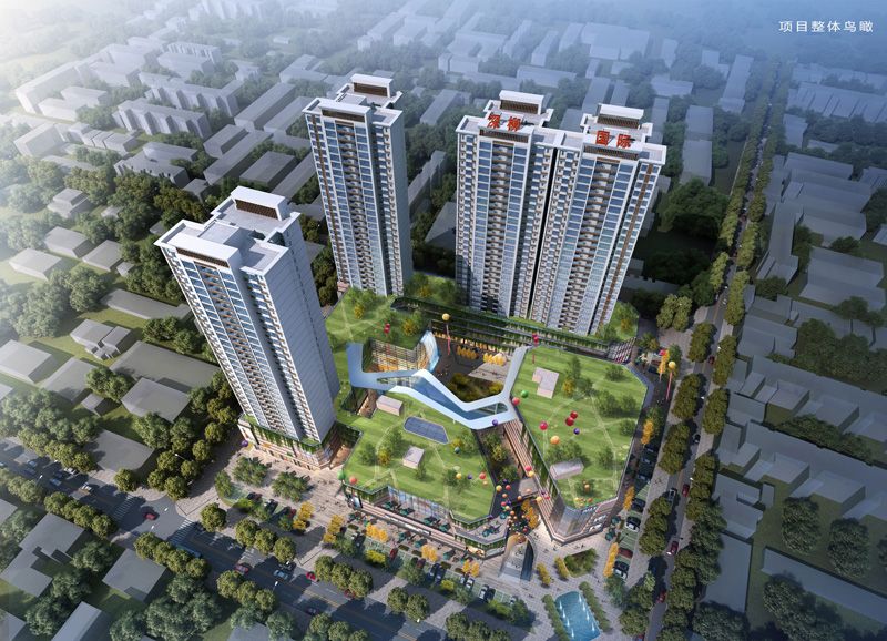 安乡县深柳国际实景图