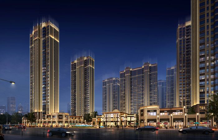 安乡县山湖海上城配套图