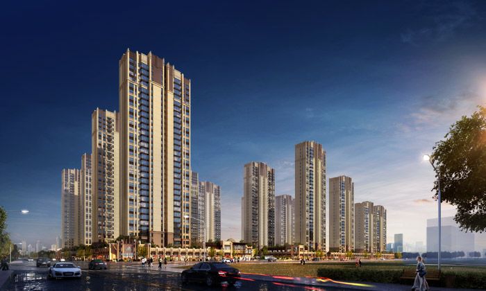 安乡县山湖海上城样板间