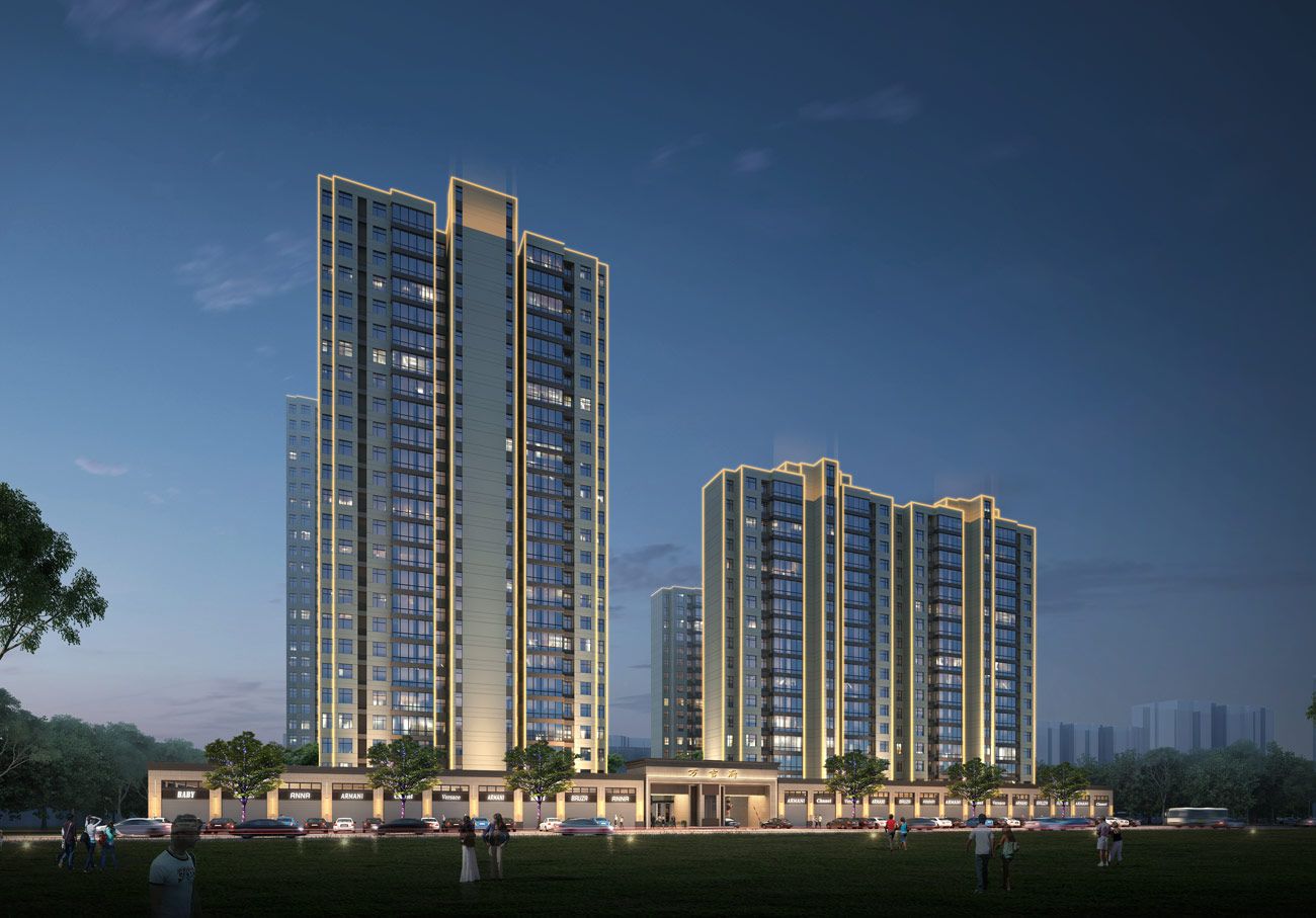 安乡县万吉府效果图