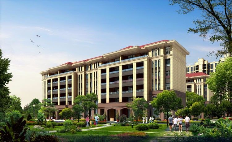 安乡县汇金国际城实景图