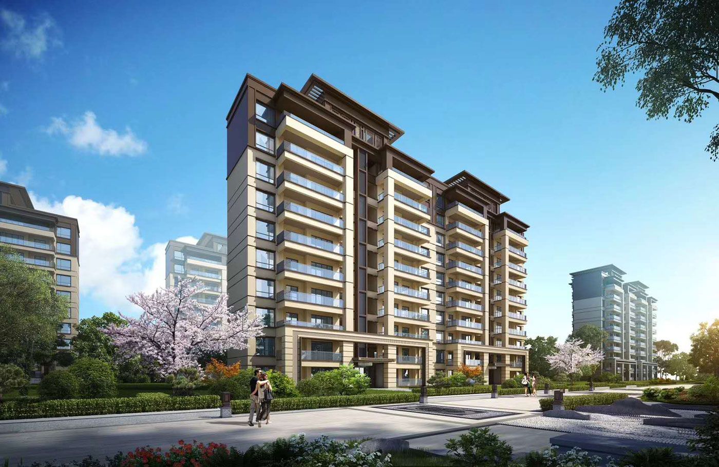 桃源县阳光首府效果图