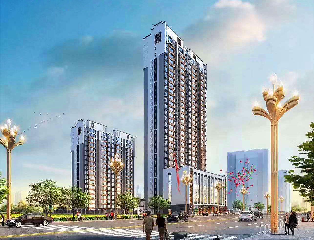 桃源县幸福公园实景图