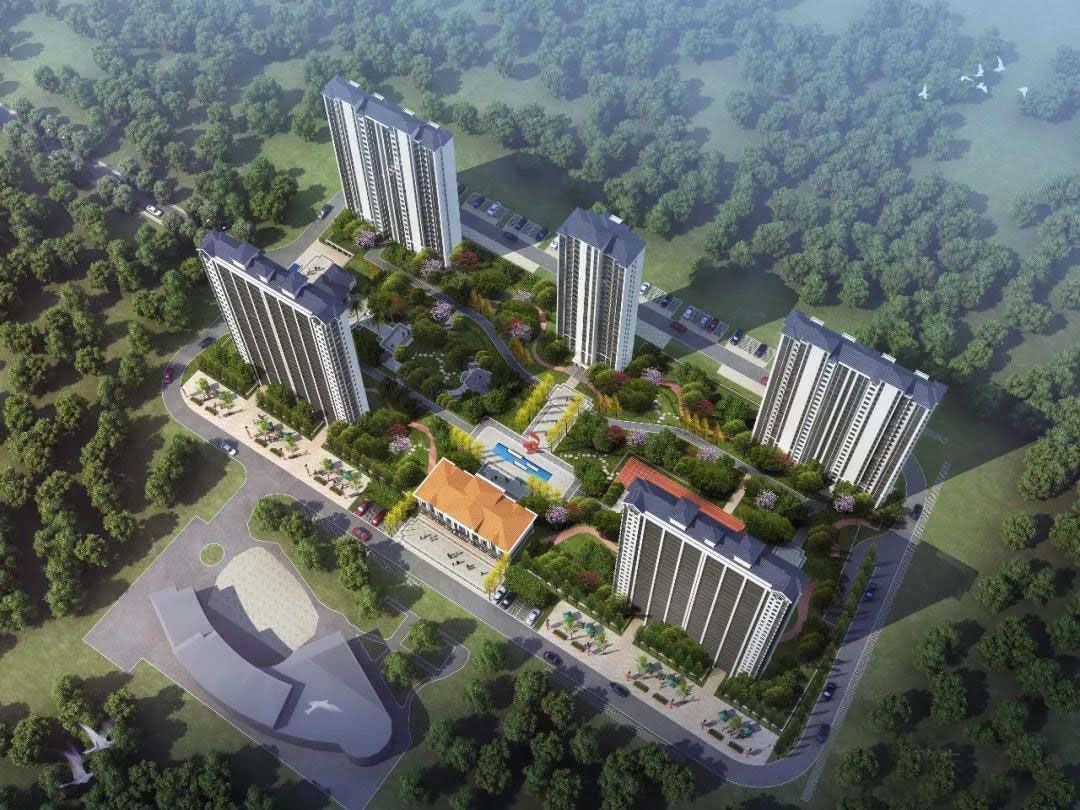 桃源县未名湖畔实景图