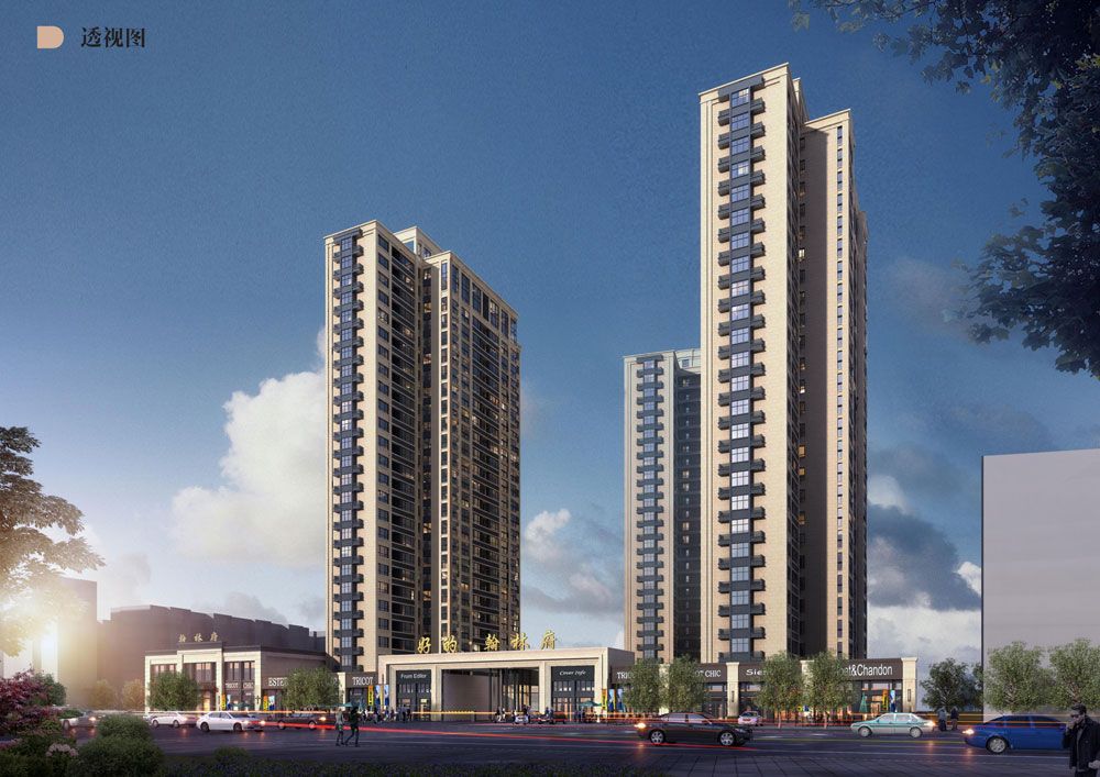 桃源县好的翰林府效果图