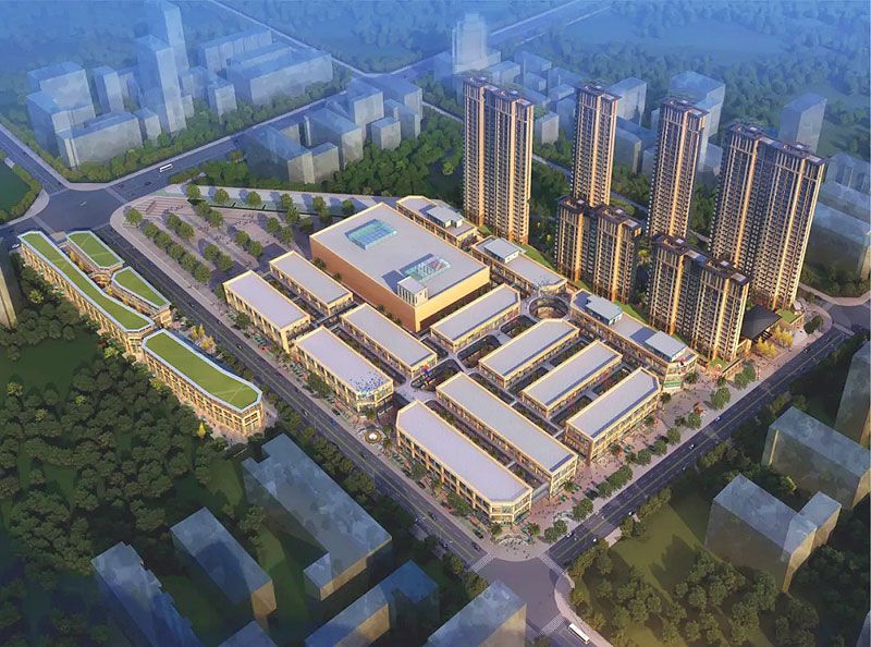 桃源县采菱城实景图