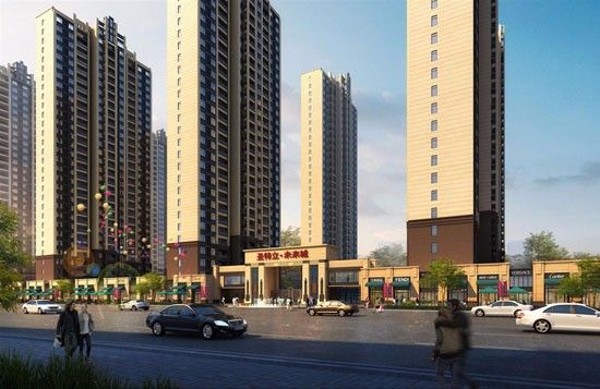 临澧县未来城效果图