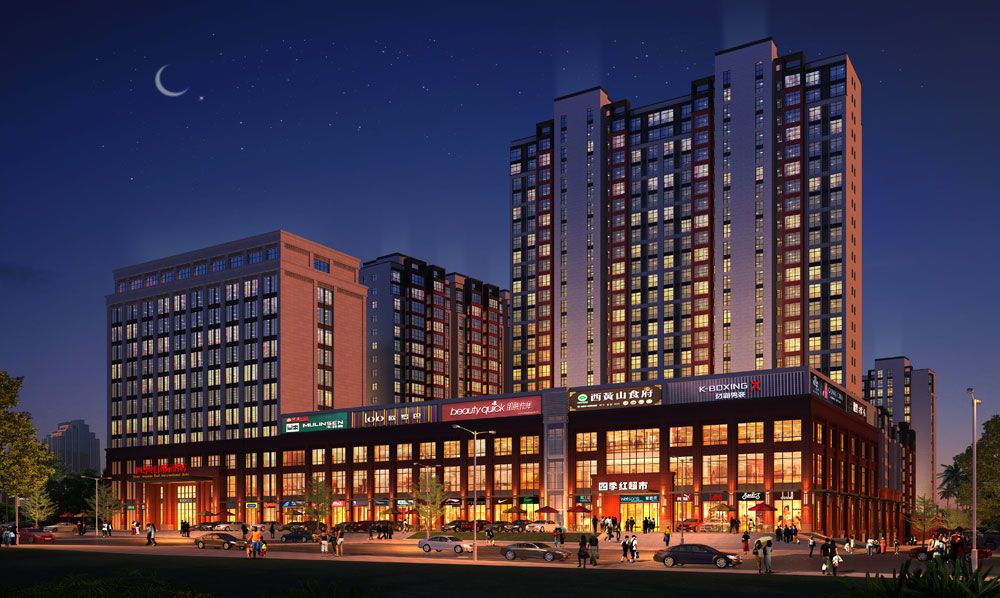 临澧县四季红新城样板间